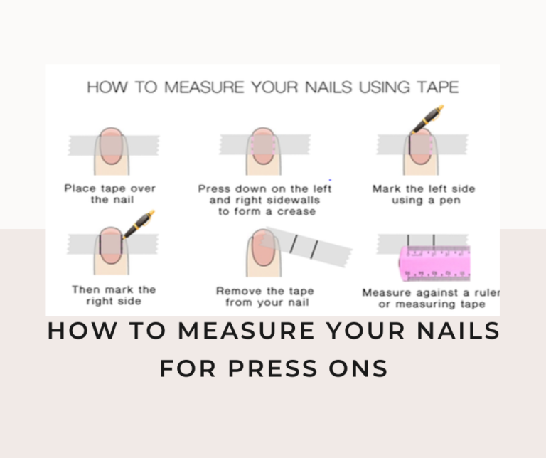 How to Measure Your Nails for Press Ons - JustCuteHairCuts - Hair, Nail ...